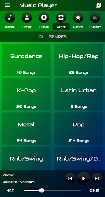 Ảnh chụp màn hình của Mixoomy - Music Player