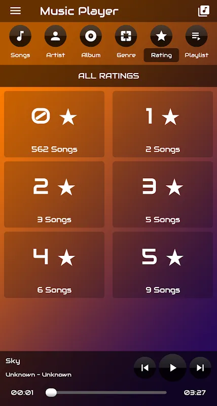 Ảnh chụp màn hình của Mixoomy - Music Player