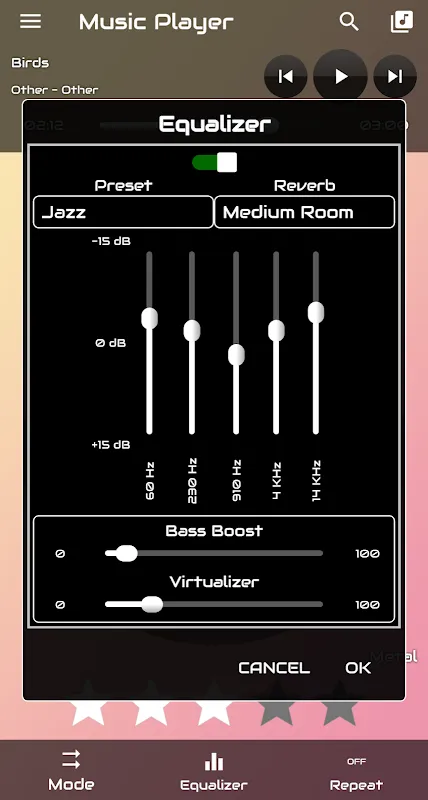 Ảnh chụp màn hình của Mixoomy - Music Player