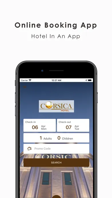 Tangkapan skrin Corsica Hotel - Booking