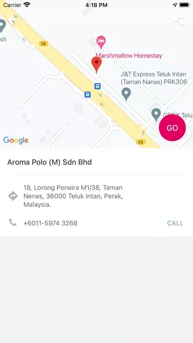 Captures d'écran de Aroma Polo (M) Sdn Bhd