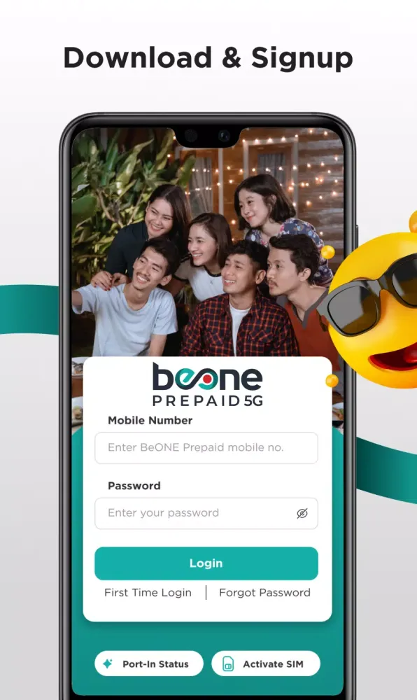 Capturas de pantalla de BeONE Prepaid