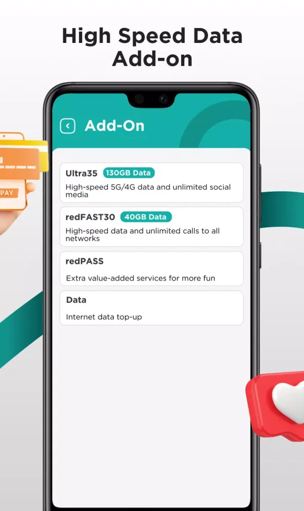 Capturas de pantalla de BeONE Prepaid