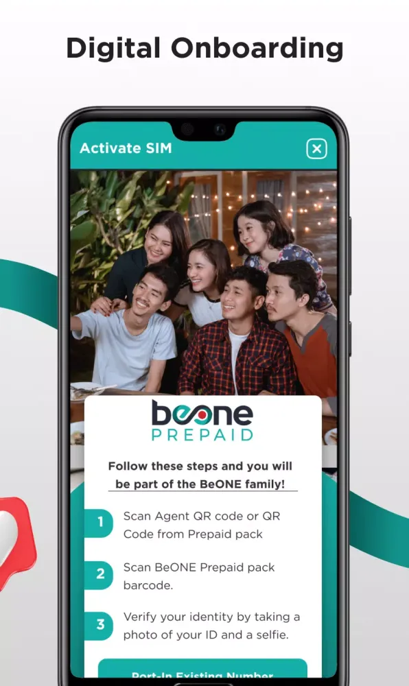 Capturas de pantalla de BeONE Prepaid