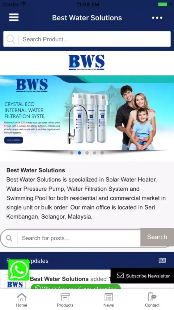 Capturas de pantalla de Best Water Solutions