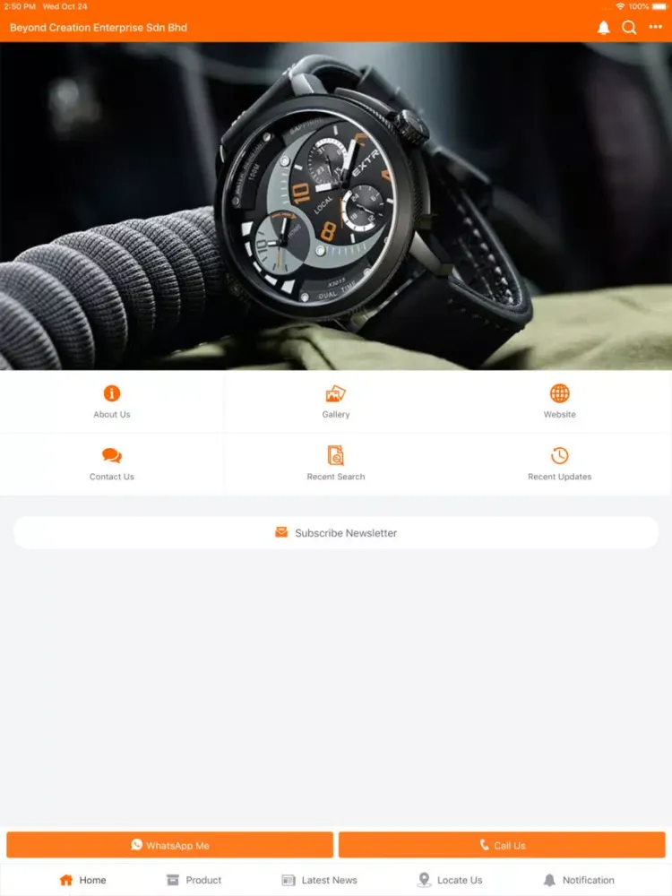 Beyond Creation Enterprise iPad  Ekran Görüntüleri