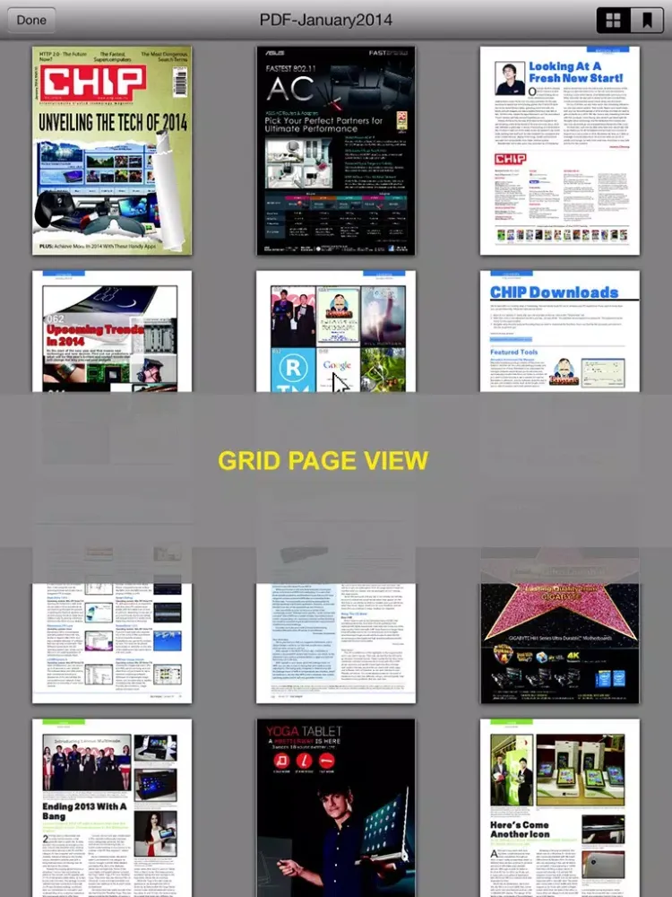 Скриншоты CHIP Magazine Malaysia iPad 
