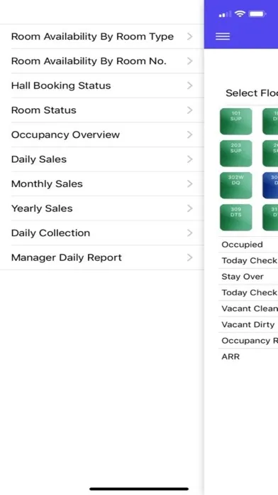 E-Soft Hotel Manager App Screenshots