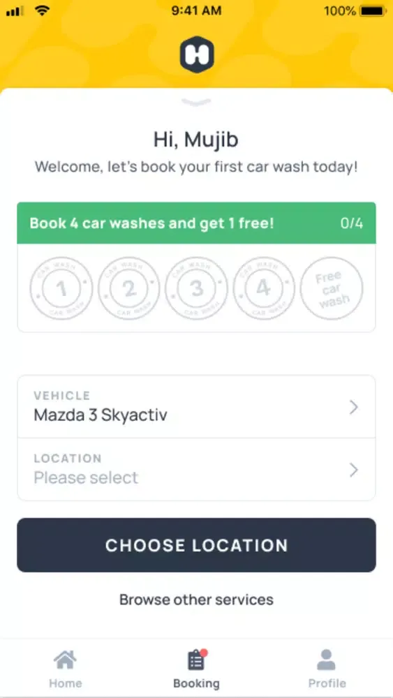 Zrzuty ekranu Hive App Detailing