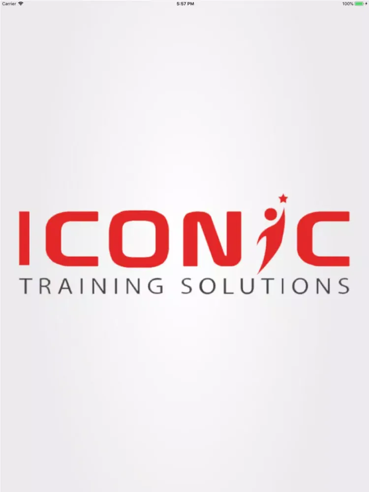 ภาพหน้าจอของ Iconic Training Solutions iPad 
