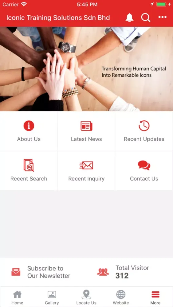 ภาพหน้าจอของ Iconic Training Solutions