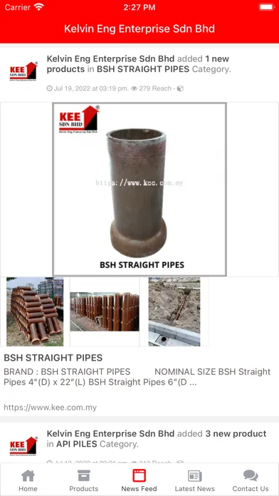 Zrzuty ekranu Kelvin Eng Enterprise Sdn Bhd