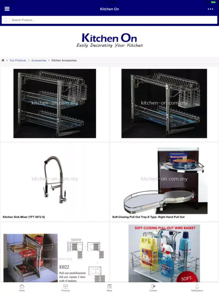 Capturas de pantalla de Kitchen On iPad 