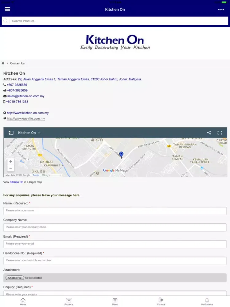 Capturas de pantalla de Kitchen On iPad 