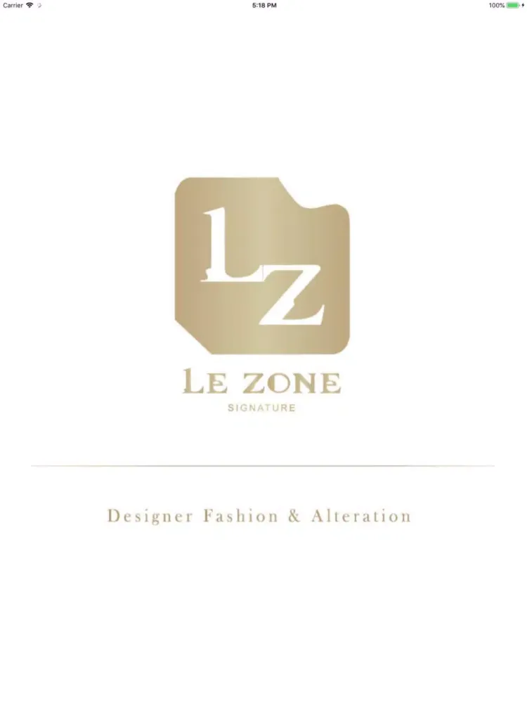 Screenshot di LE ZONE Signature iPad 