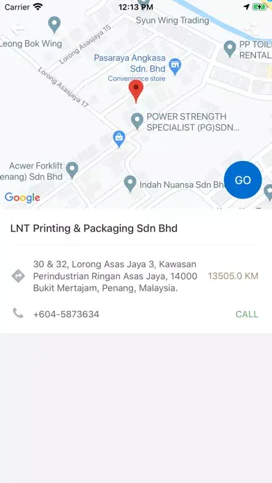 Ảnh chụp màn hình của LNT Printing & Packaging