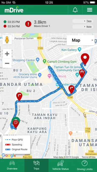 Ảnh chụp màn hình của mDrive