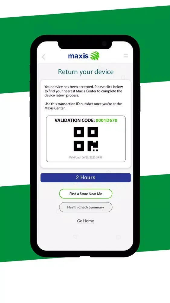 صور Maxis Device Return App