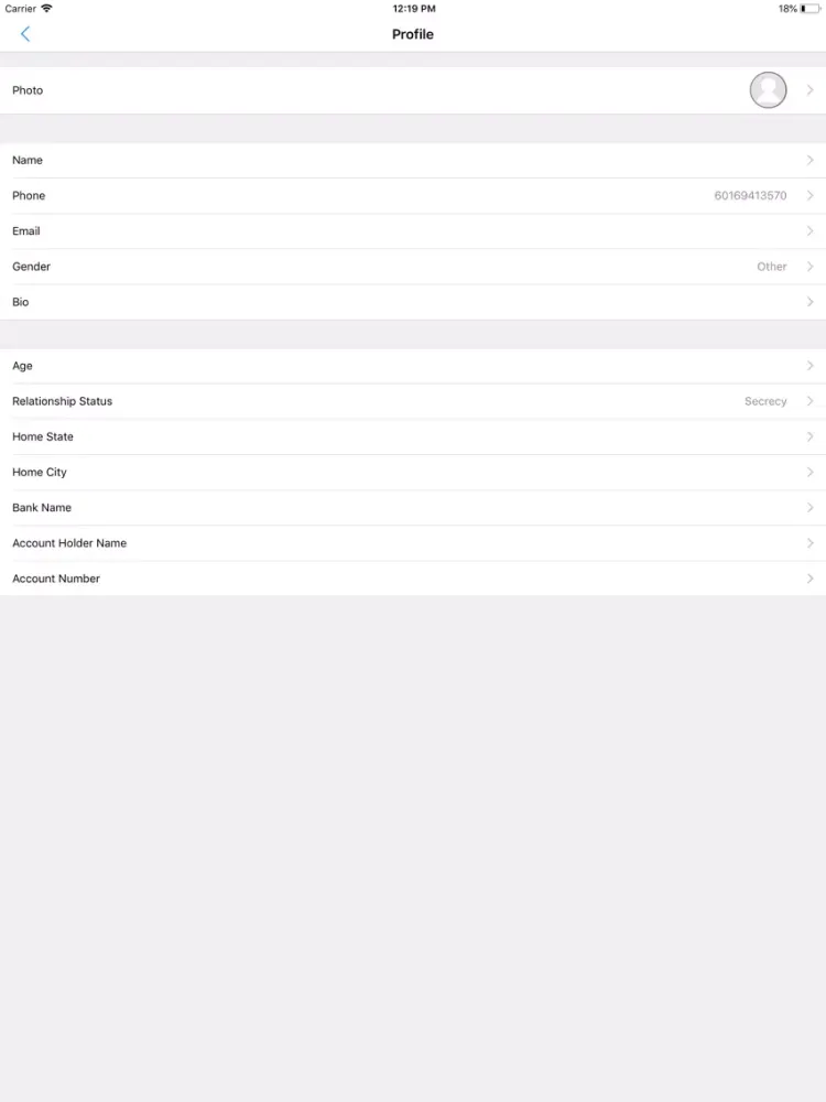 Zrzuty ekranu GoCloud iPad 