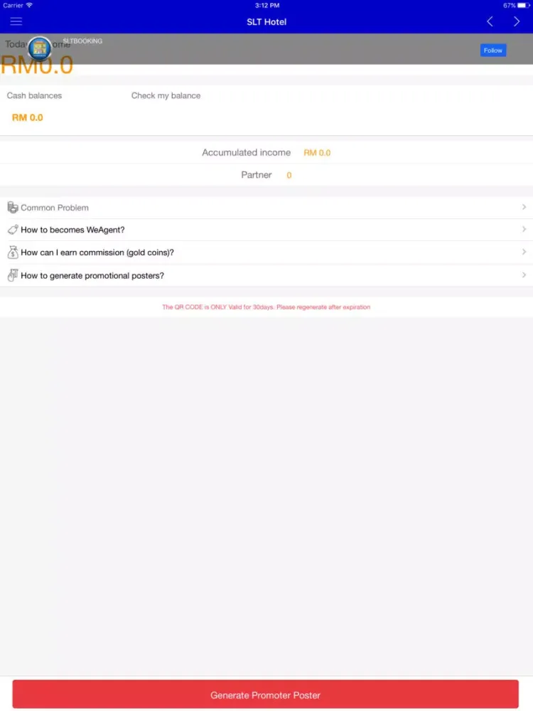 SLT Hotel iPad  Screenshots