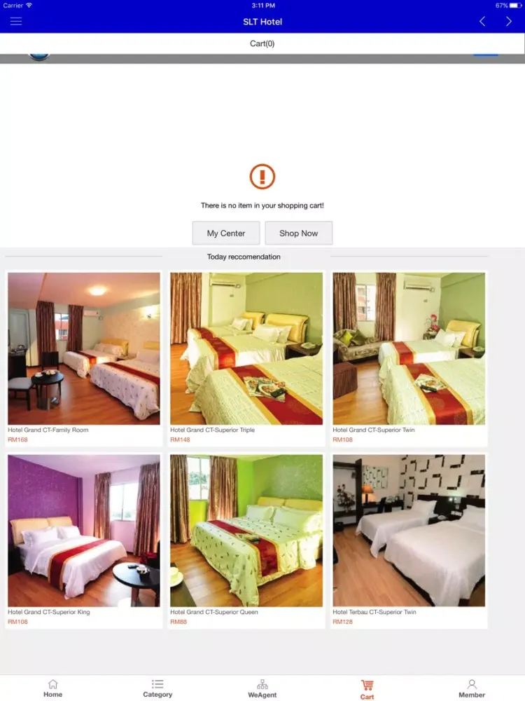 SLT Hotel iPad  Screenshots