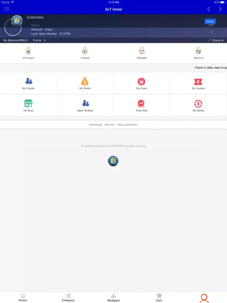 SLT Hotel iPad  Screenshots