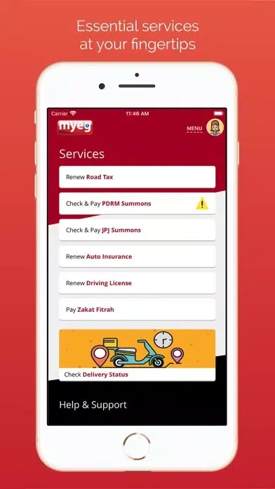 MyEG Screenshots