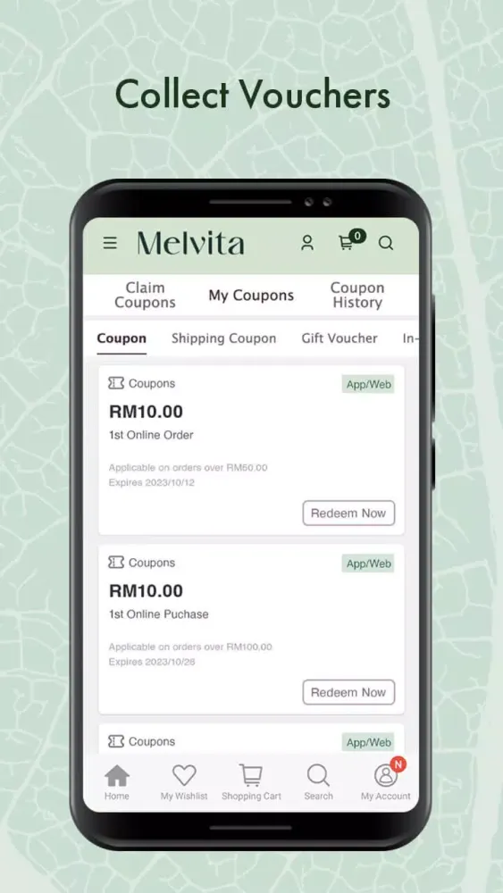 Melvita MY سکرین شاٹس