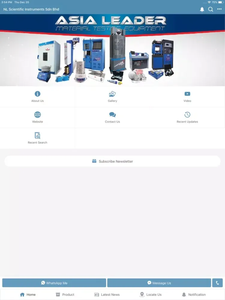 صور NL Scientific Instruments iPad 
