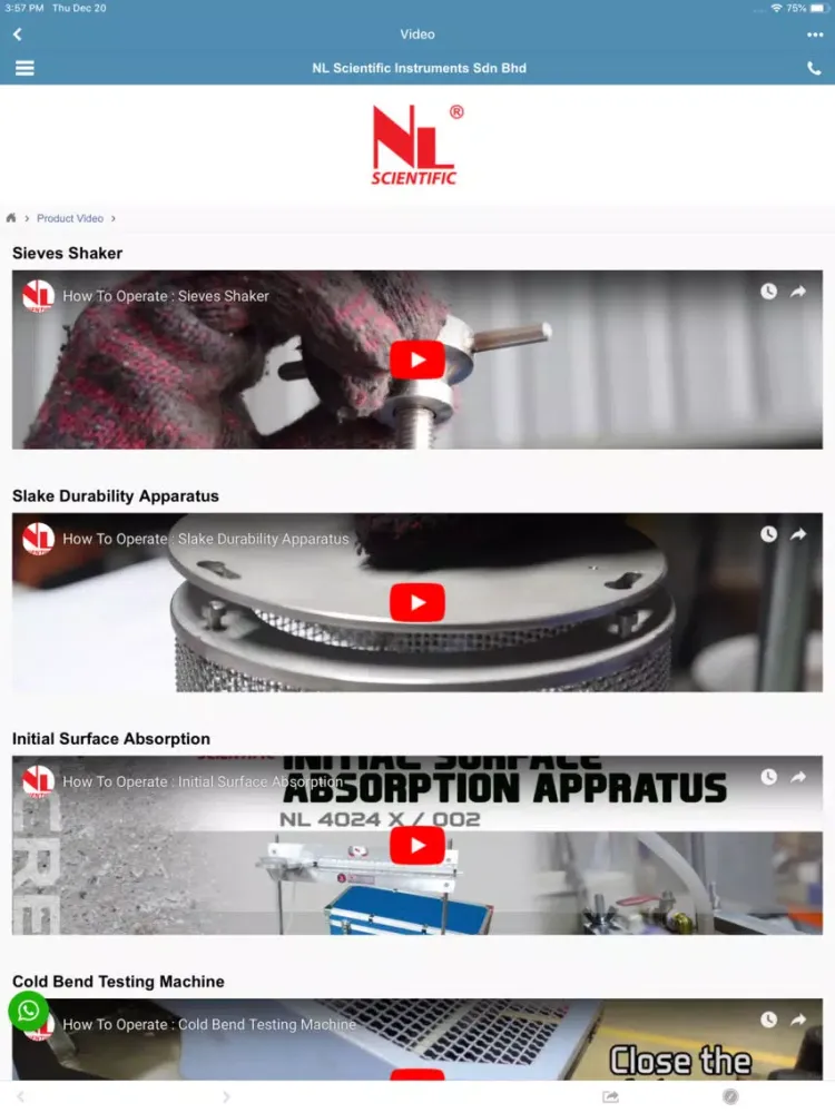 صور NL Scientific Instruments iPad 