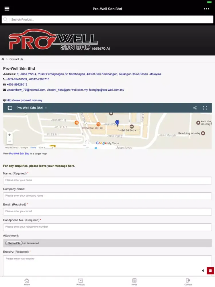 صور Pro-Well Sdn Bhd iPad 
