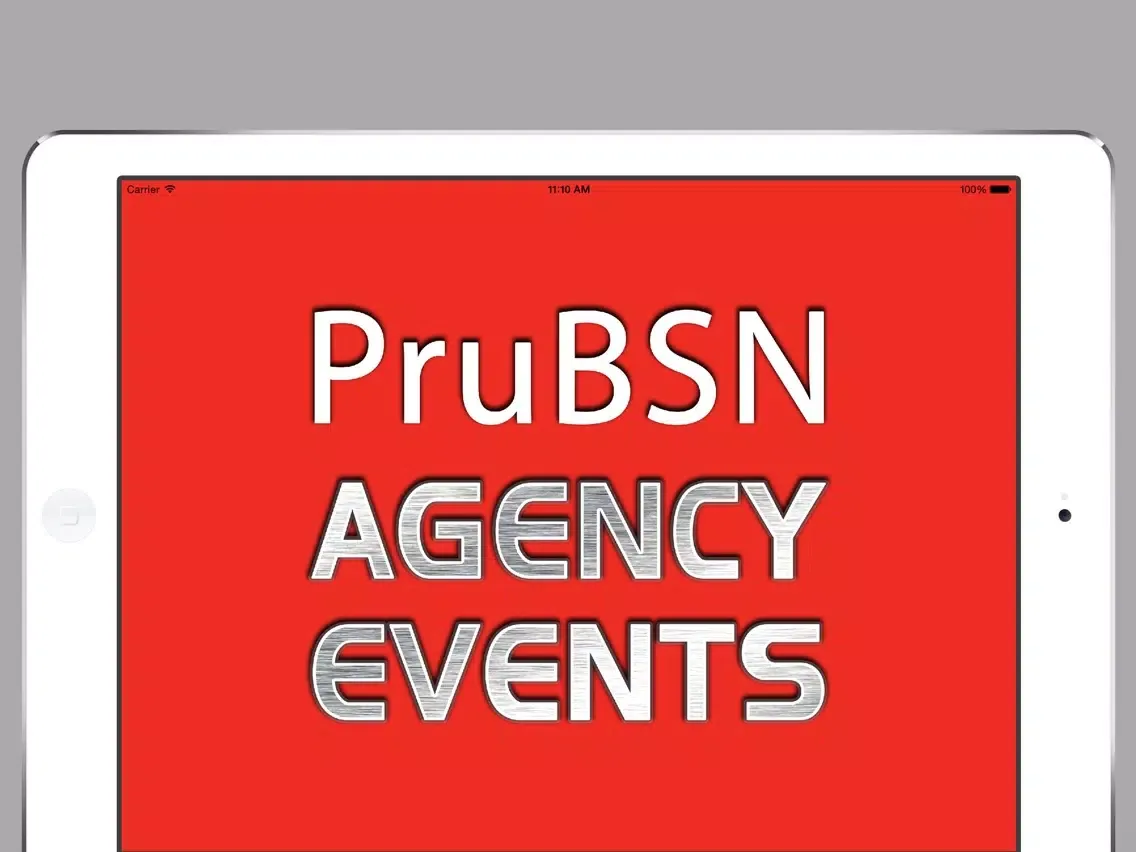 ภาพหน้าจอของ PruBSN Agency Events iPad 