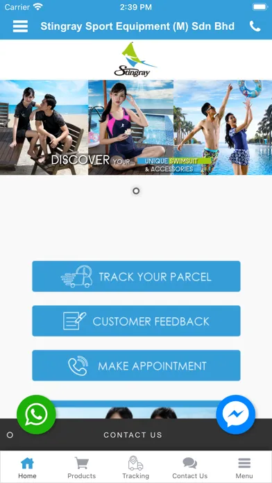 Stingray Sport Equipment Ekran Görüntüleri