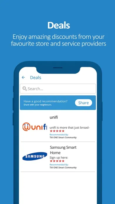 ONE Komuniti سکرین شاٹس