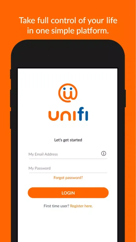 Zrzuty ekranu care@unifi