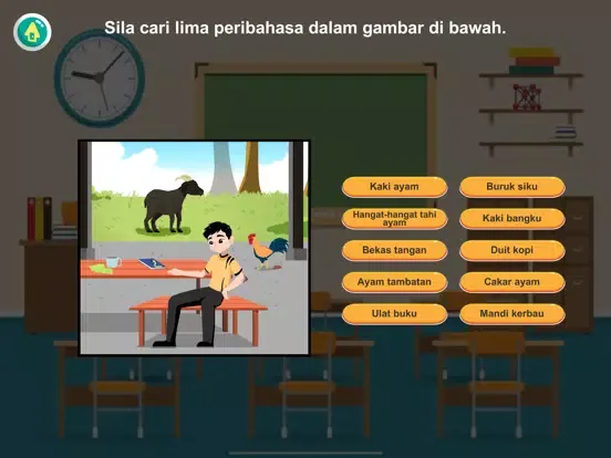 Captures d'écran de Peribahasa Sekolah Rendah iPad 