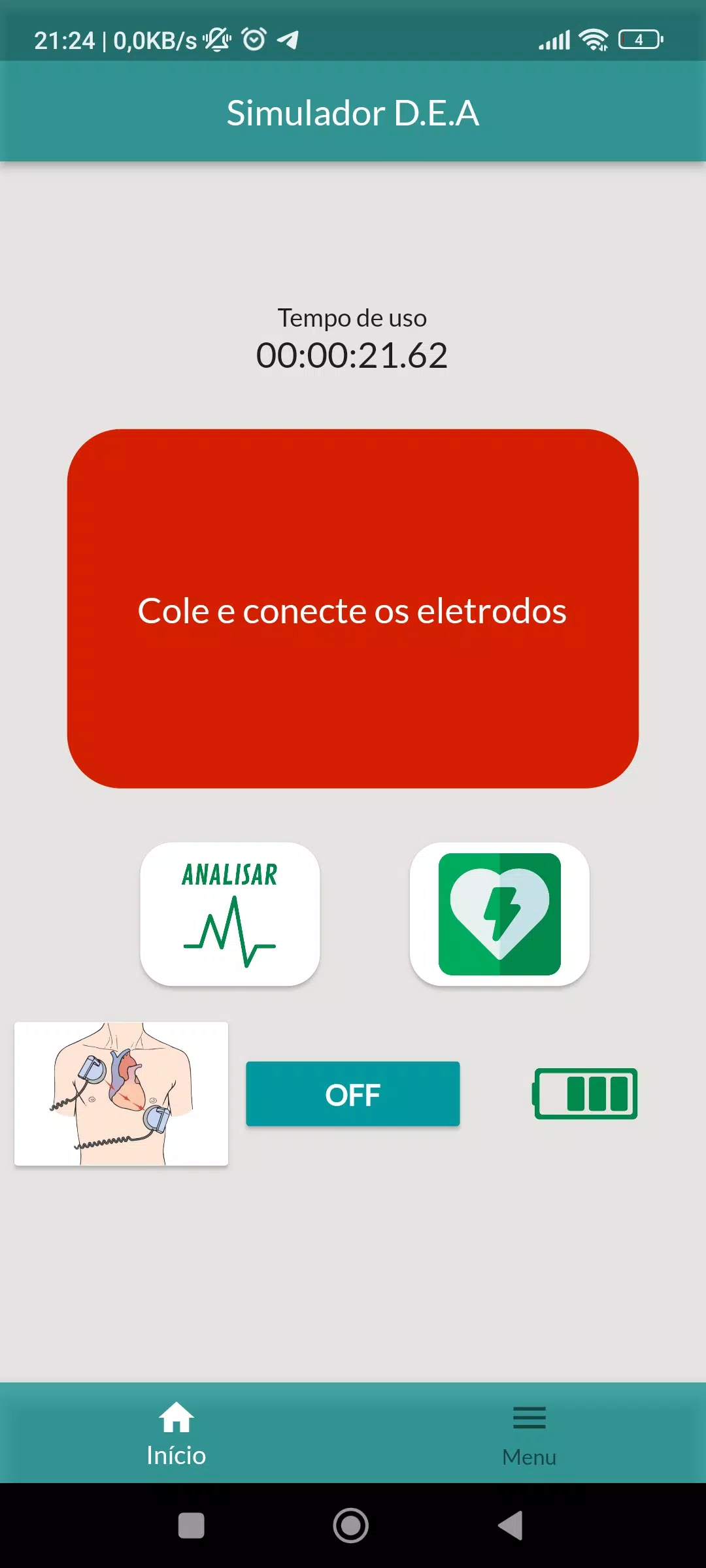 Simulador DEA Screenshots