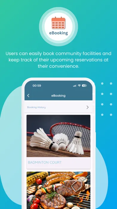 Tangkapan layar eCommunity
