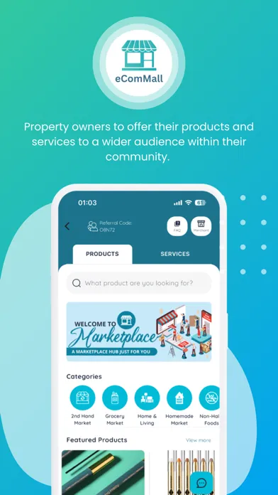 Tangkapan layar eCommunity