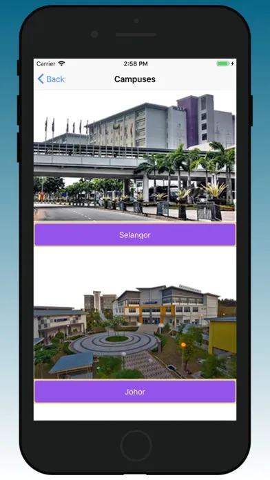 Ảnh chụp màn hình của UiTM Direct