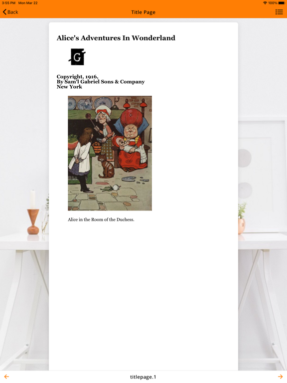 Screenshot di e-Kitab iPad 
