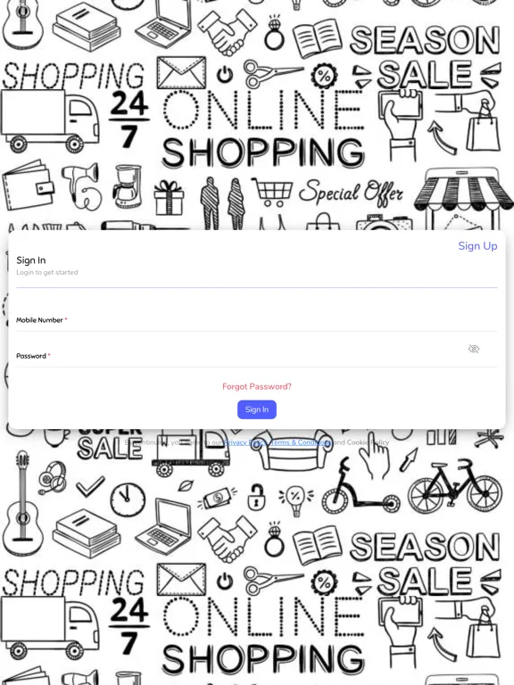 Capturas de pantalla de Fayda Shop iPad 