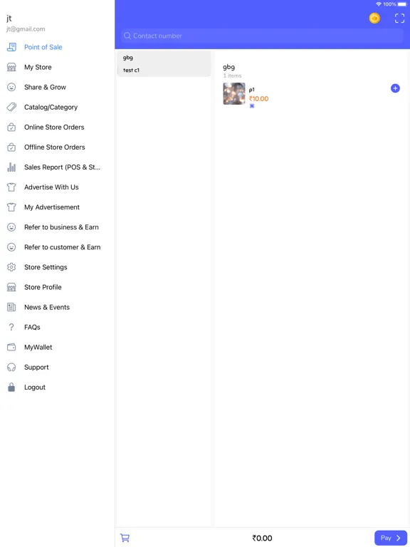 Capturas de pantalla de Fayda Shop iPad 