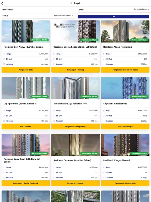 Capturas de pantalla de Residensi Wilayah iPad 