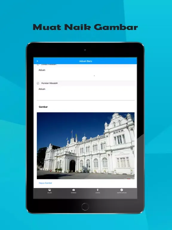 eAduan MBPP iPad  Screenshots