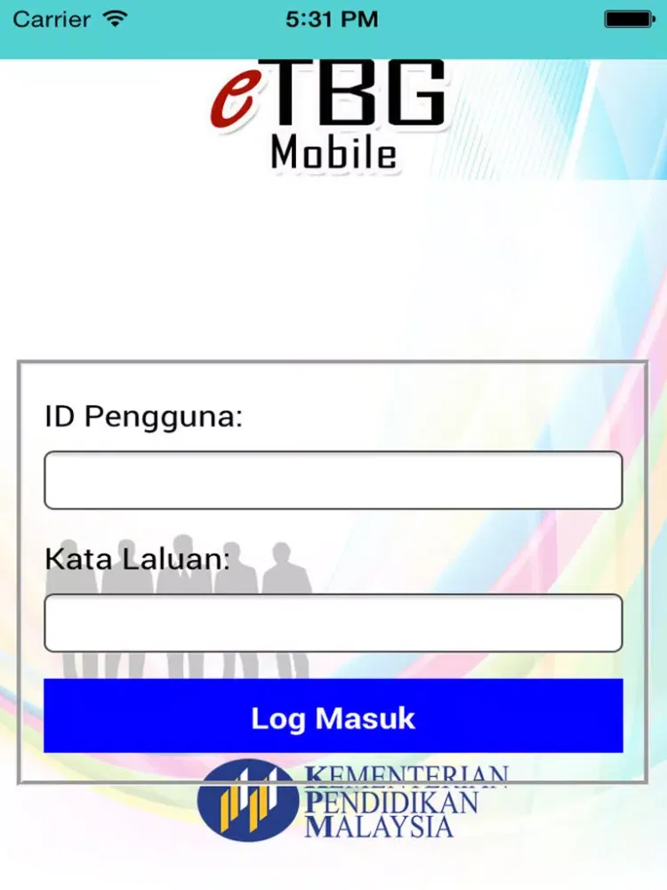ภาพหน้าจอของ eTukarBukanGuru iPad 