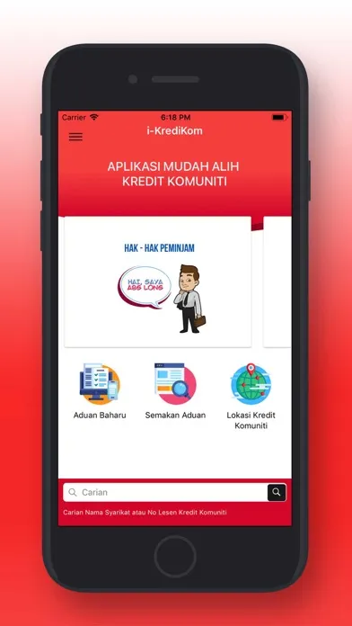 Ảnh chụp màn hình của i-KrediKom