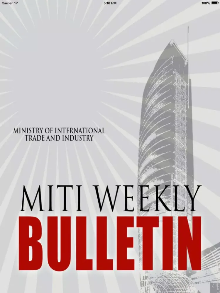 Weekly Bulletin iPad  스크린샷