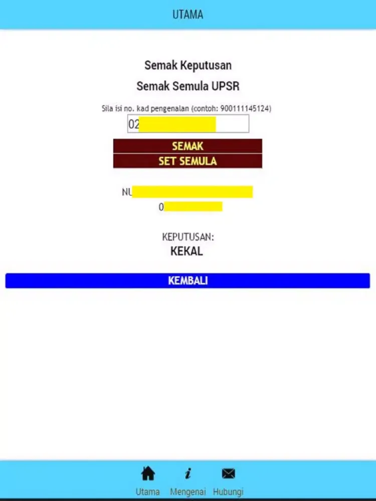 Скриншоты SEMAK SEMULA iPad 