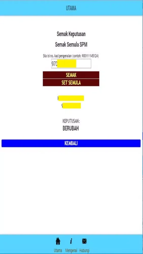 Скриншоты SEMAK SEMULA